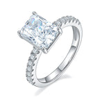 celes silver princess cut ring by revert holiday jewellery jewelry present birthday gift everyday casual wear